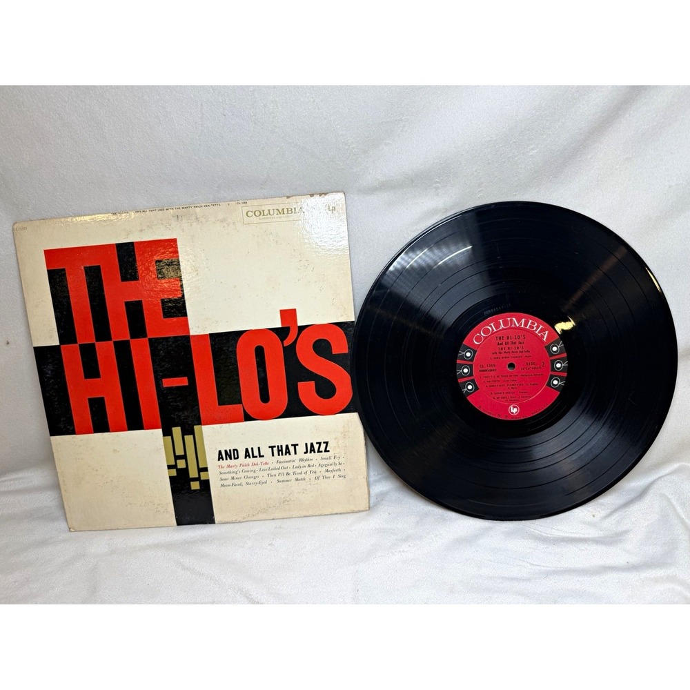 The Hi-Lo's And All That Jazz Columbia Jazz LP Vinyl 12" CL 1259